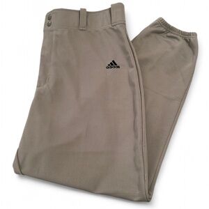 adidas Men’s Baseball Pants Gray Size XL